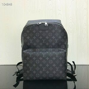 Men’s LV Black & Grey Backpack